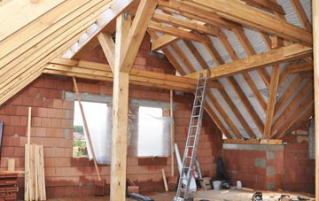 Elan Village attic trusses